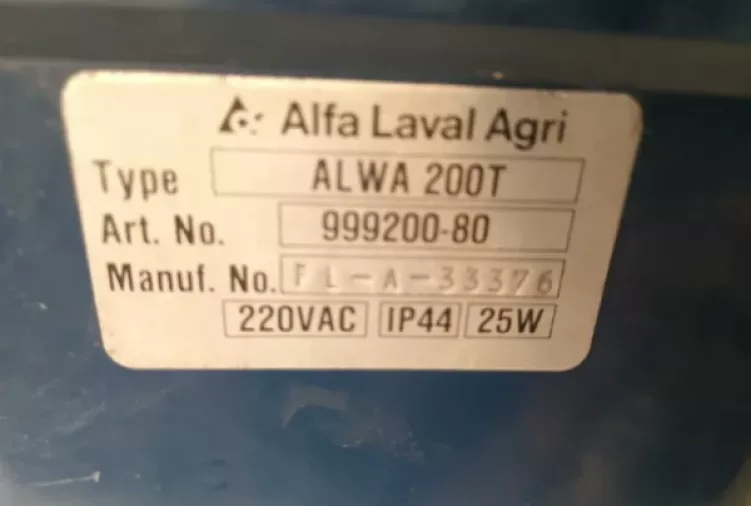 Myjka AlfaLaval Alwa200T