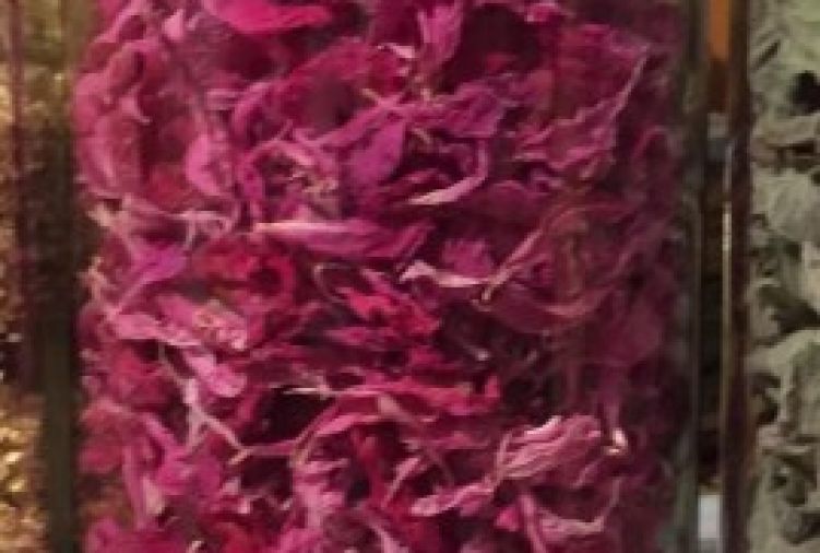 Suszony kwiat piwoni