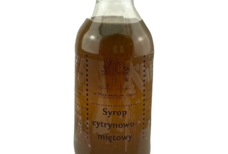 SYROP CYTRYNOWO-MIĘTOWY